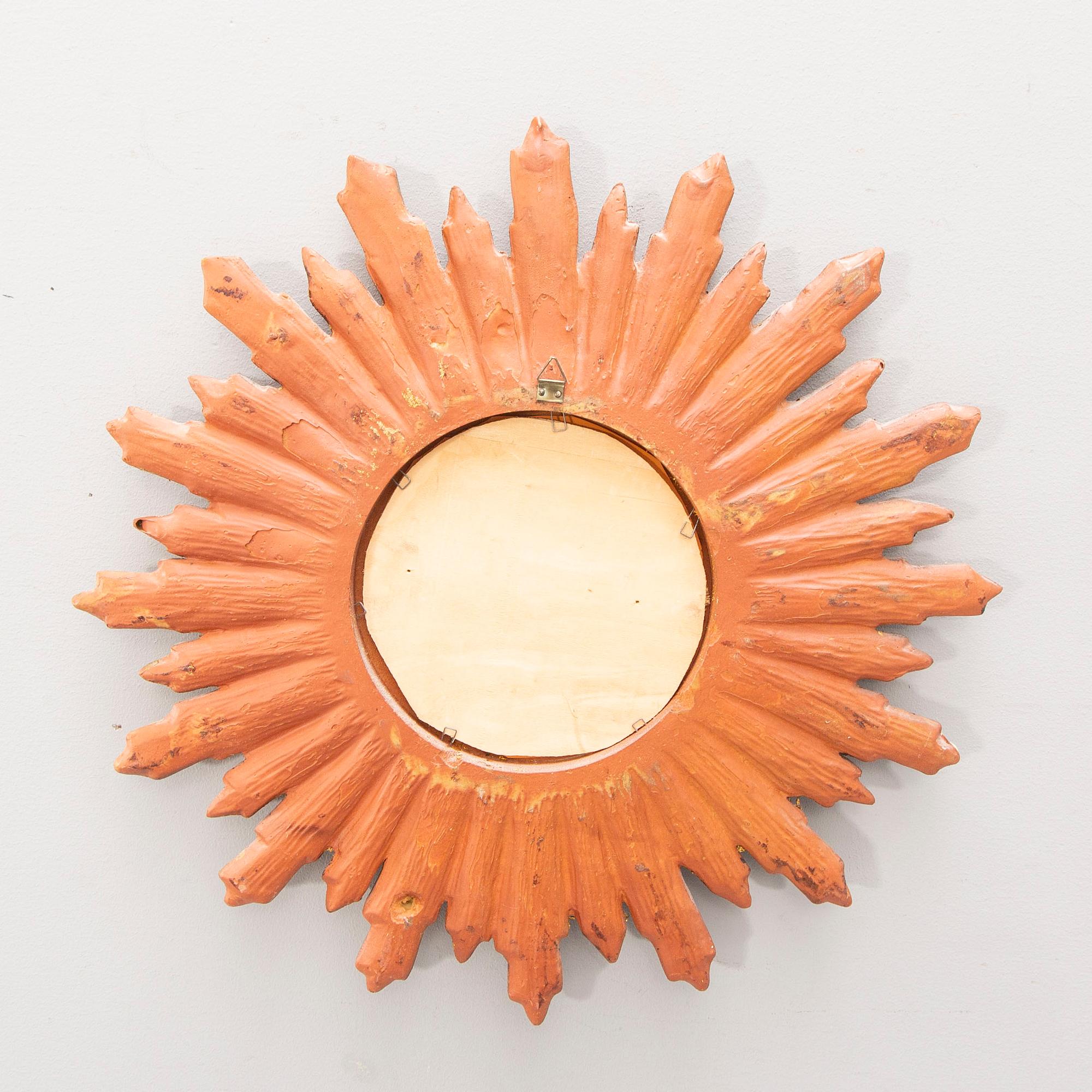 Mirror, so-called Sun Mirror, second half of the 20th century.