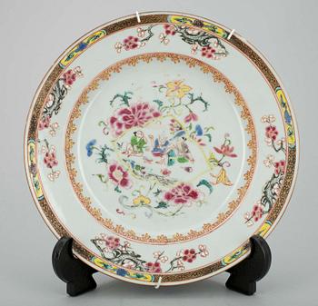LAUTANEN, posliini, Kiina, Qianlong, 1700-luku.