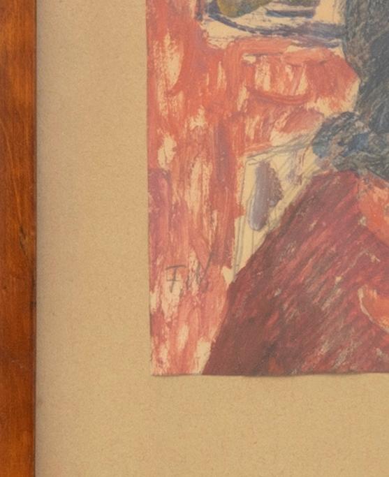 Felix Nylund, portrait of a woman.