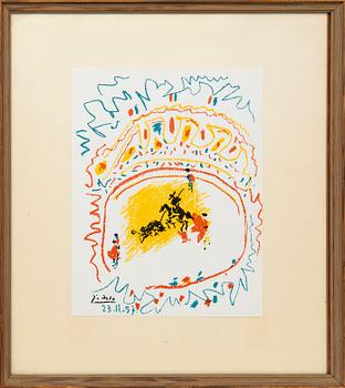 Pablo Picasso, after, "The Little Bullfight".