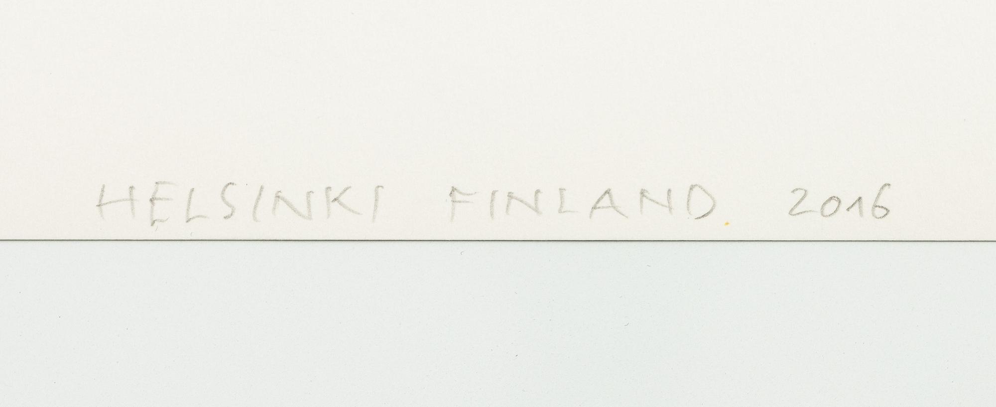 Pentti Sammallahti, Finland Helsinki 2016.