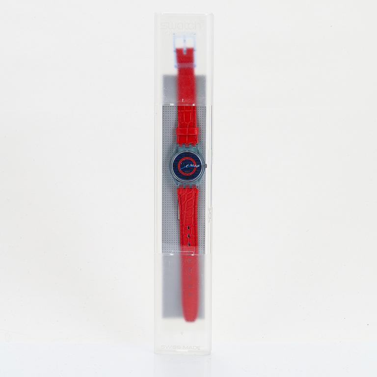 Swatch, Gin Rosa, wristwatch, 25 mm.