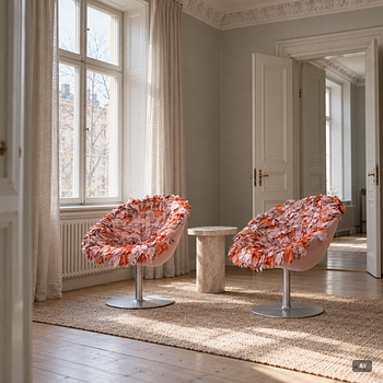 Tokujin Yoshioka, fåtöljer, ett par, "Bouquet chair", Moroso.