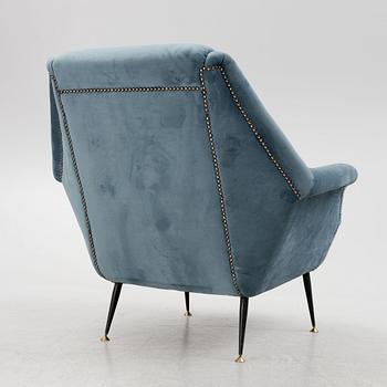 Gigi Radice, a 1950's armchair, Minotti, Italy.