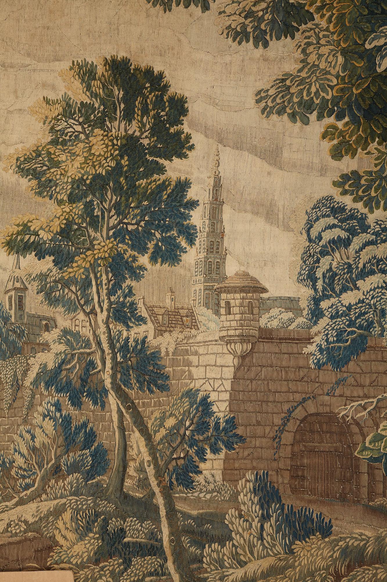 Vävd tapet, "Verdure", gobelängteknik, ca 236,5-238,5 x 290-294,5 cm, Manufacture Royale d'Aubusson,