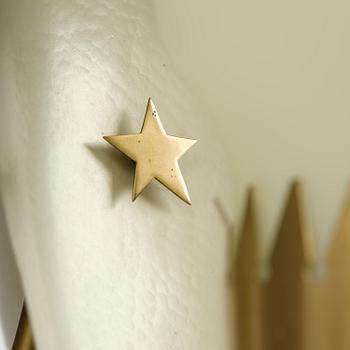 Hans Bergström, a rare ceiling lamp model "98", ateljé Lyktan, Åhus, 1940s-50s.