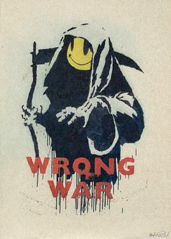 126. Banksy, "Wrong War", from: "Pax Britannica".
