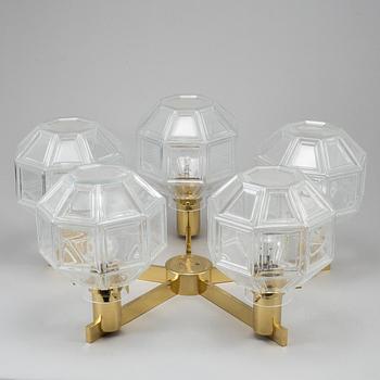 HANS-AGNE JACOBSSON, a model 'Pastoral' T376/5 ceiling lamp, Markaryd, second half of the 20th century.