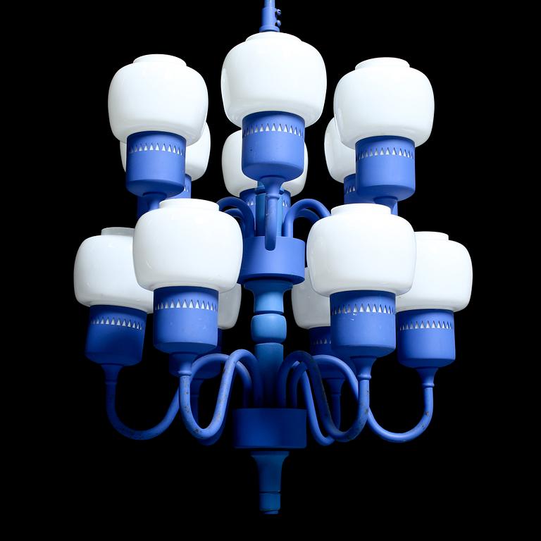 TAKLAMPA, Hans Ange Jakobsson, 1900-talets andra hälft. Höjd ca 125 cm.