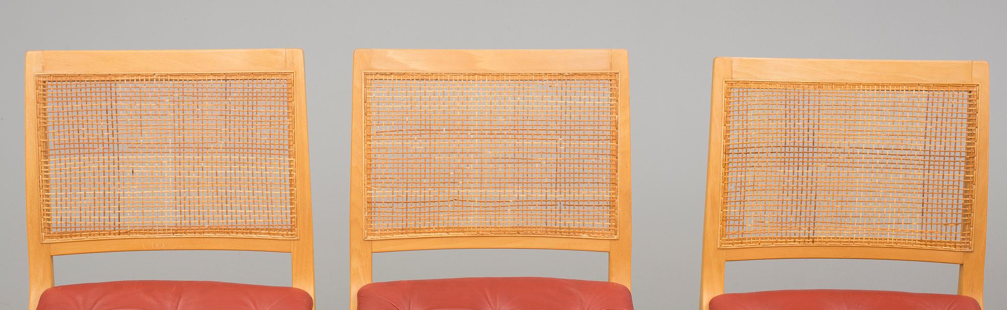 STOLAR, 6 st, "Kerstin",  Bruno Mathsson för Dux.