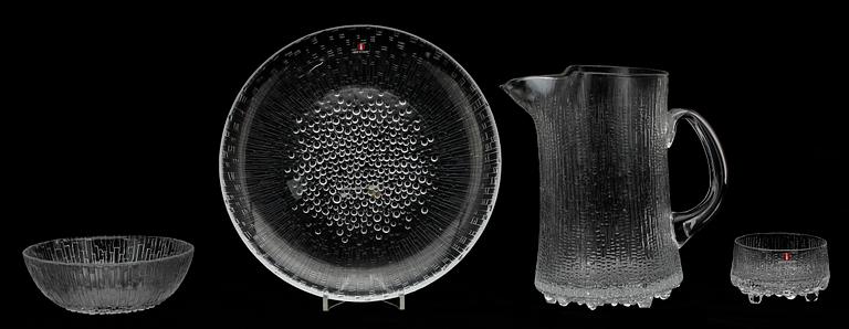 SERVIS, 94 delar, glas, "Ultima Thule", Tapio Wirkkala, Iittala, Finland.