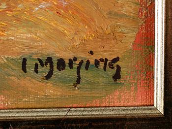 IVAR MORSING, oil on canvas, signed.