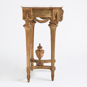 Konsolbord, Stockholmsarbete från 1700-talets andra hälft, Gustavianskt.