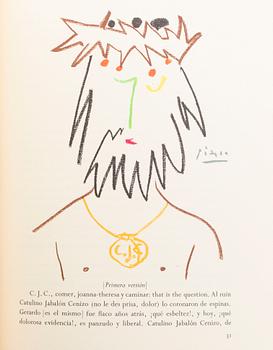 BOK, "Gavilla de fabulas sin amor" Camilo Jose Cela, Illustrerad av Picasso.
