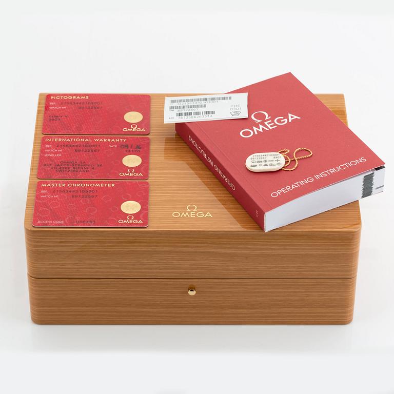 Omega, Seamaster, Planet Ocean 600M, Co-Axial, Chronometer, wristwatch, 43.5 mm.