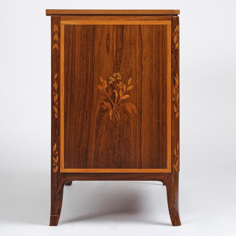 Carl Malmsten, byrå, utförd av snickarmästare Albin Johansson, Stockholm, 1943.