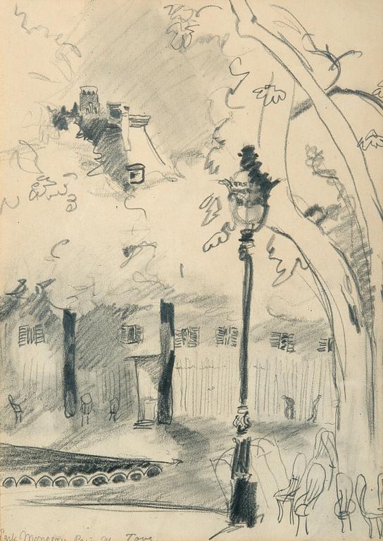 Tove Jansson, PUISTONÄKYMÄ PARIISISTA.