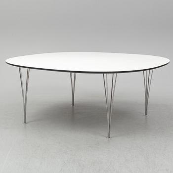 BRUNO MATHSSON & PIET HEIN, a 'Supercirkel' table, Bruno Mathsson International, Värnamo, 2013.