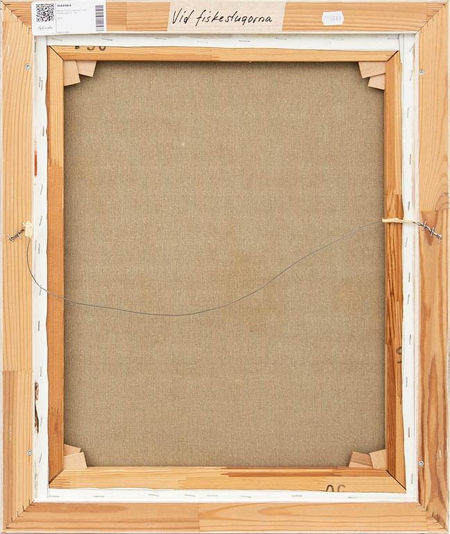 Bengt Göran Karlsson, "By the fishing huts".