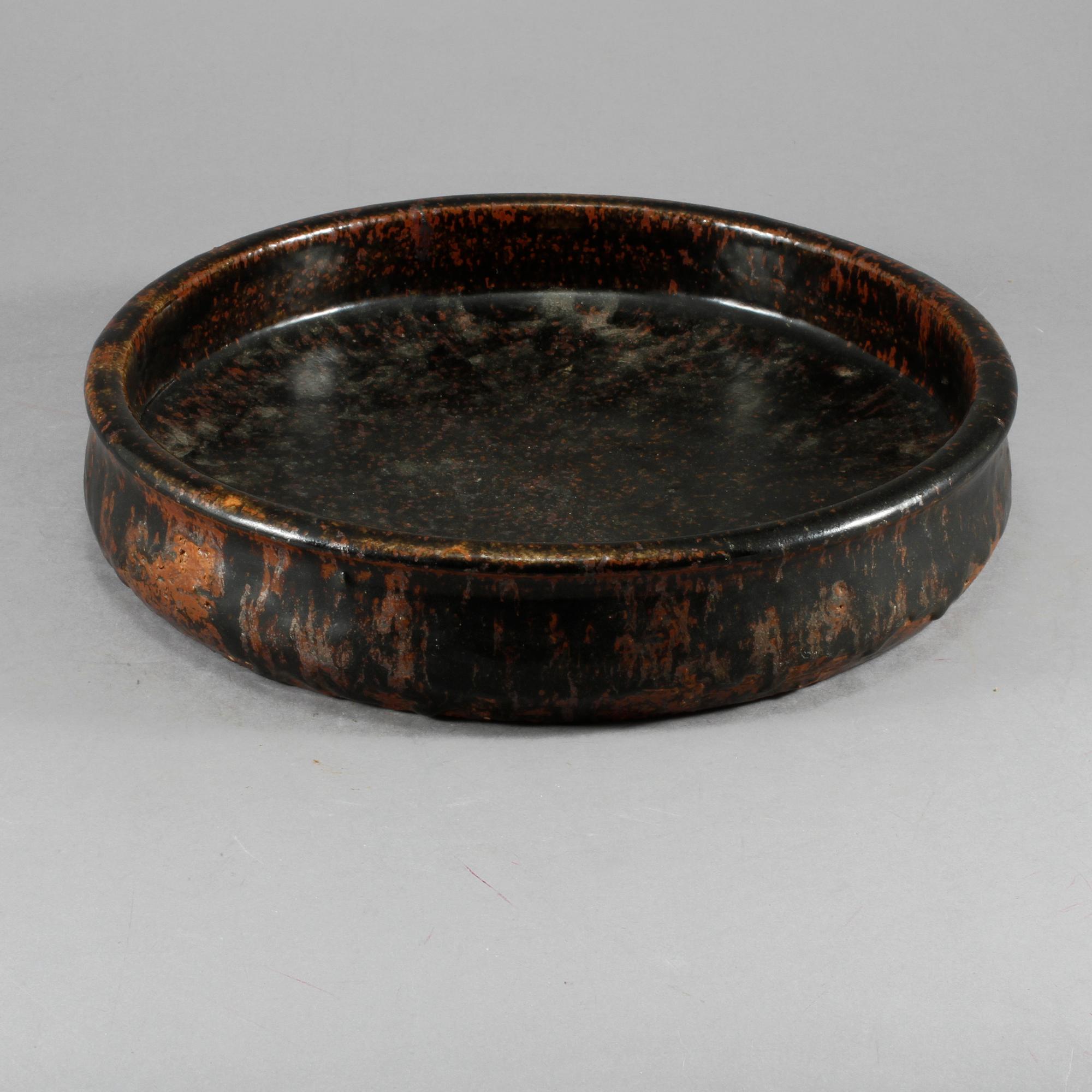 SKÅLFAT, stengods, Ulla och Gustav Kraitz, Fogdarp, Förslövsholm, 1900-talets andra hälft.