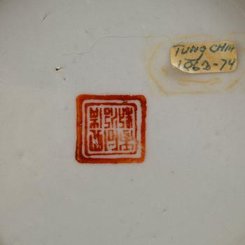 FAT, 2 st, porslin, Kina, 1800/1900-tal.