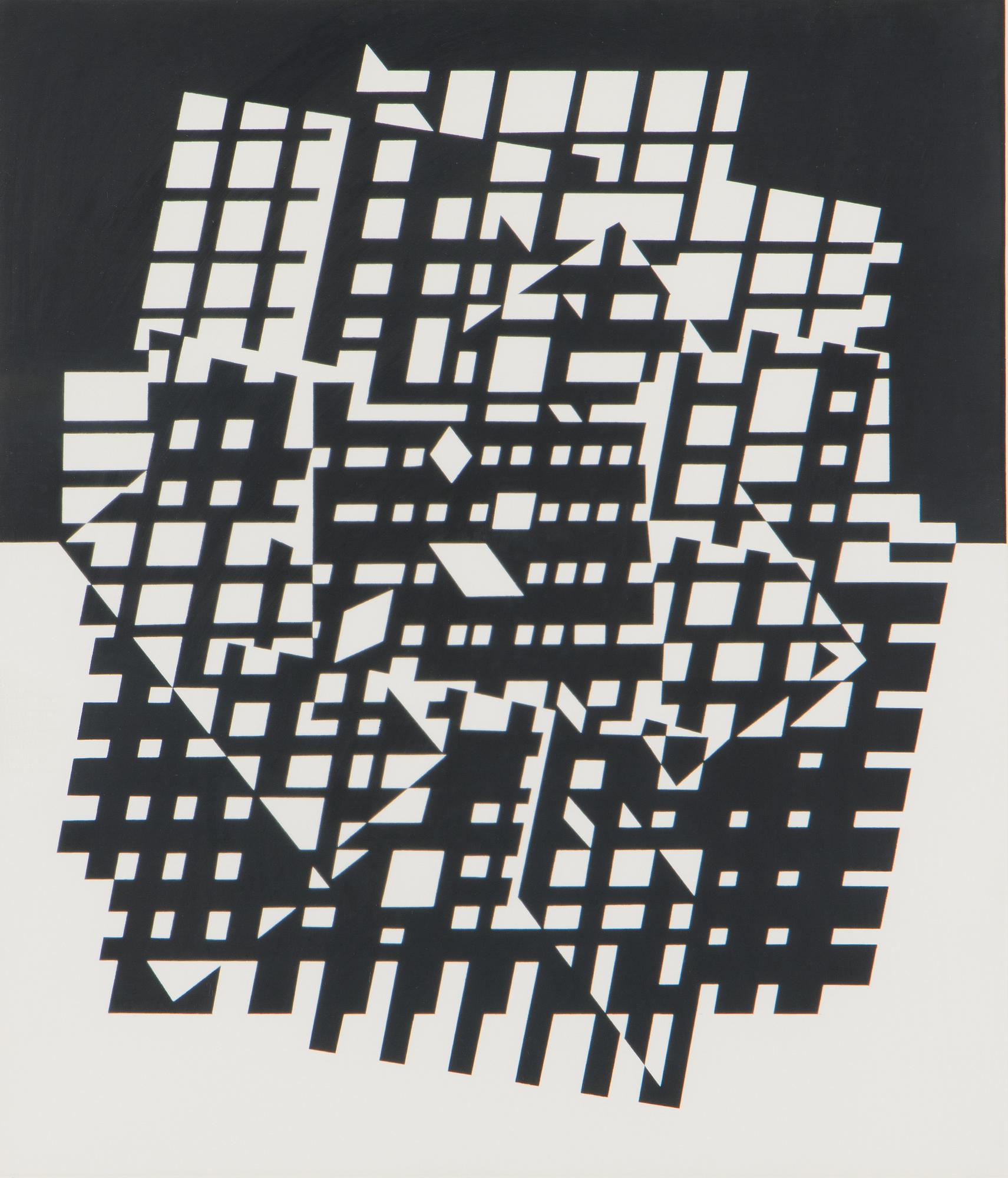 Victor Vasarely, Komposition.