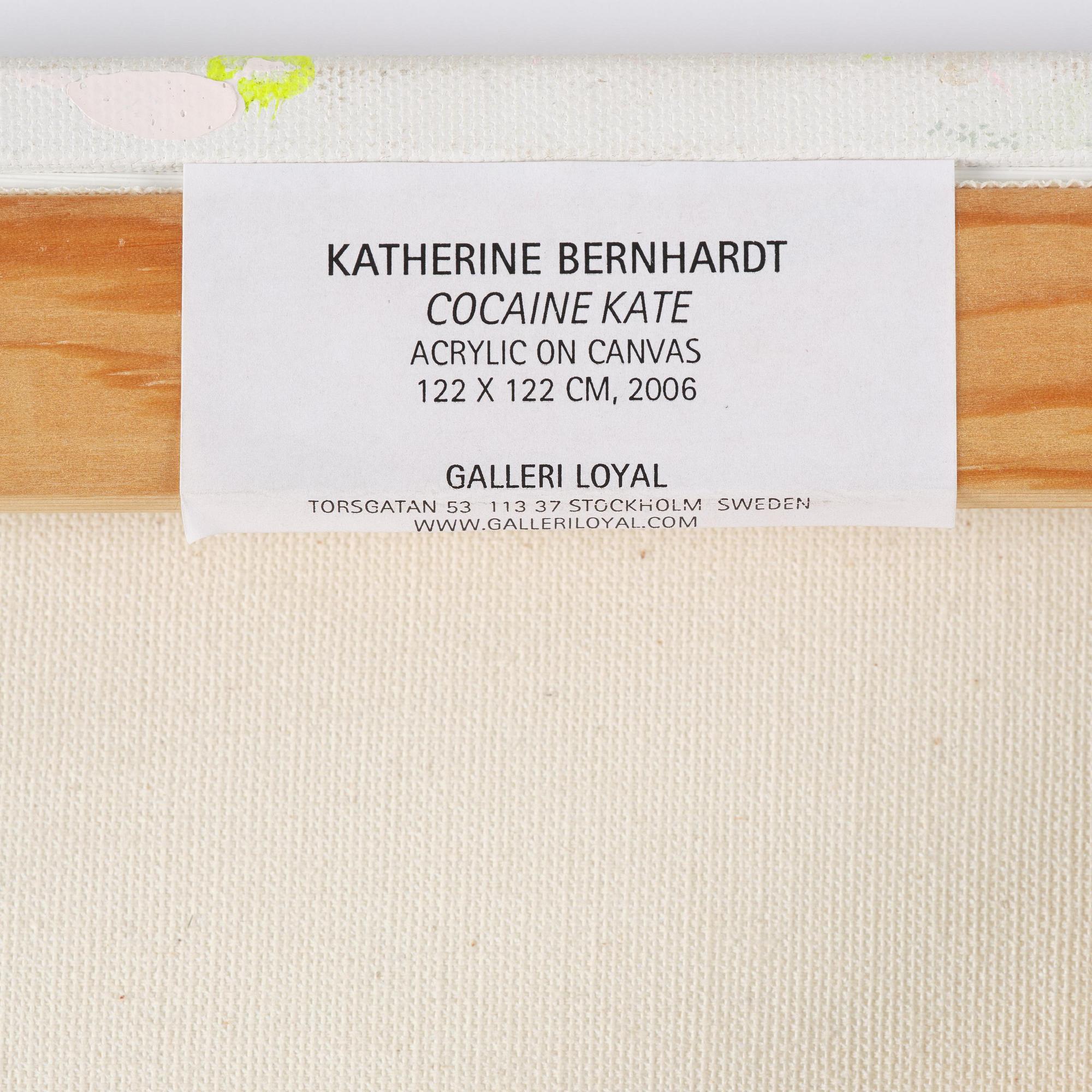 Katherine Bernhardt, "Cocaine Kate".