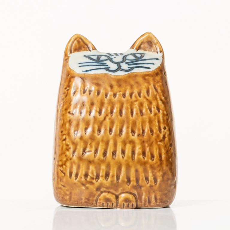 Lisa Larson, a 'Liten katt' stoneware figurine, special edition, Gustavsberg, 1965.