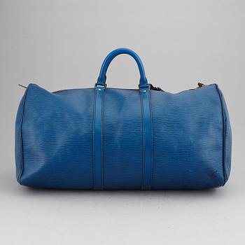 LOUIS VUITTON, weekendbag, "Keepall 55 Epi".