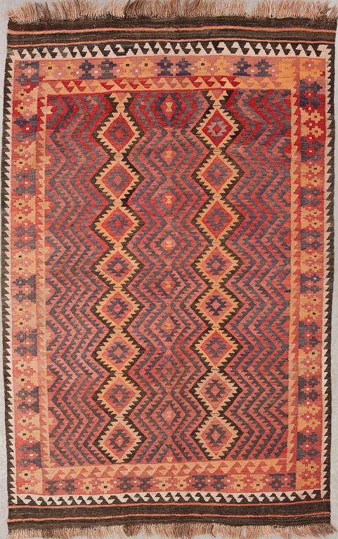 KELIM, orientalisk, 1900-talets slut, ca 225 X 144 cm.
