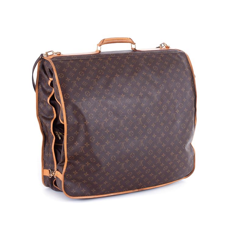 LOUIS VUITTON, a monogram canvas garment cover.