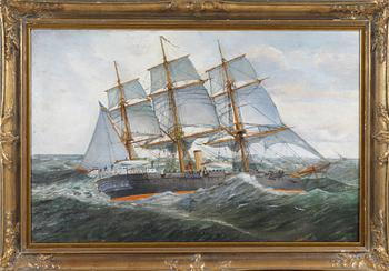 HENRIK LÖFGREN, olja på duk, sign.