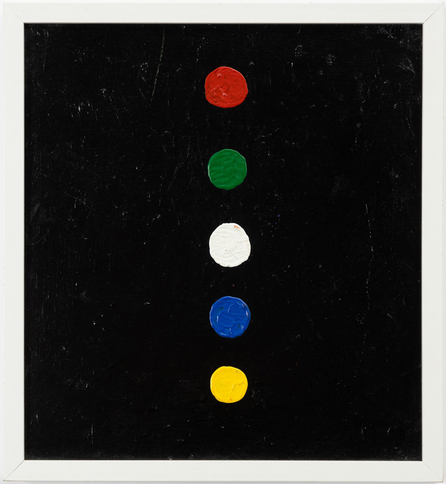 Roger Risberg, "Julafton", diptych.