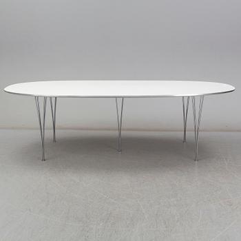 A BRUNO MATHSSON AND PIET HEIN "SUPERELLIPS" TABLE, Fritz Hansen.