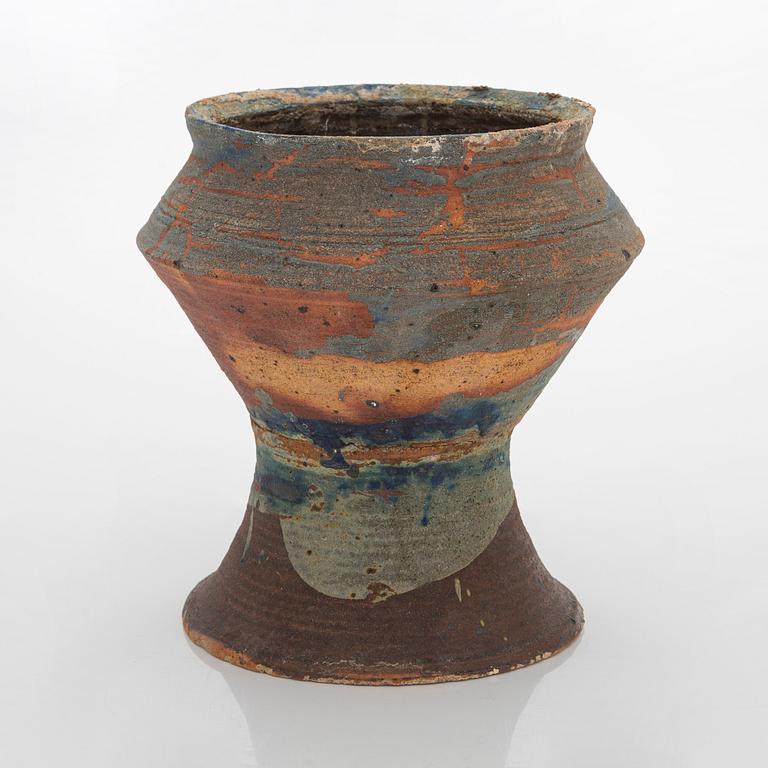 Kyllikki Salmenhaara, kruka, stengods, signerad KS Arabia.