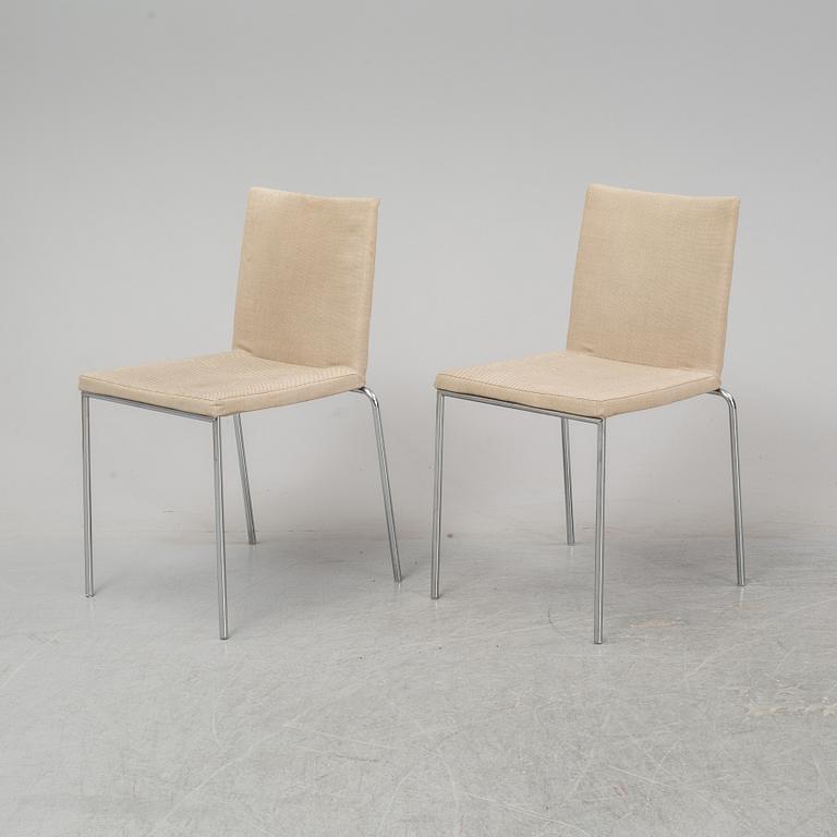 Six end of the 20th century chairs by Enrico Franzolini for Accademia.