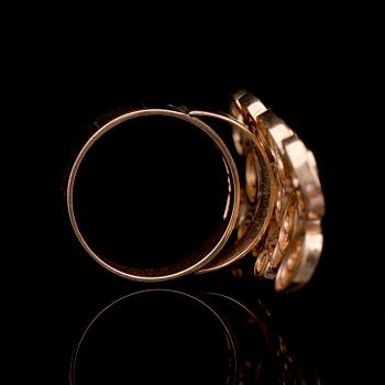 A LIISA VITALI RING, 14K gold. Helsinki Finland 1970.
