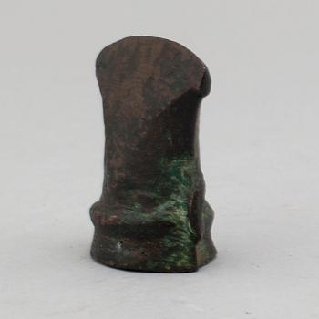 A bronze axe 1500-500 B.C.