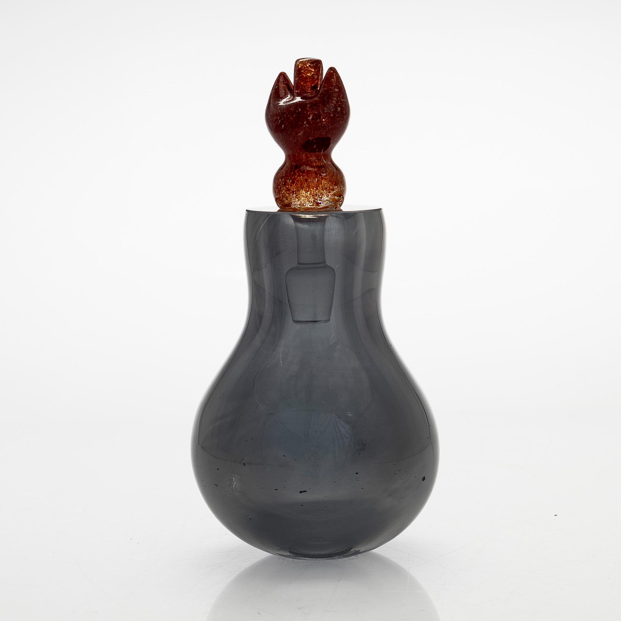 Tiina Nordström, an art glass signed Tiina Nordström, Iittala 1994.