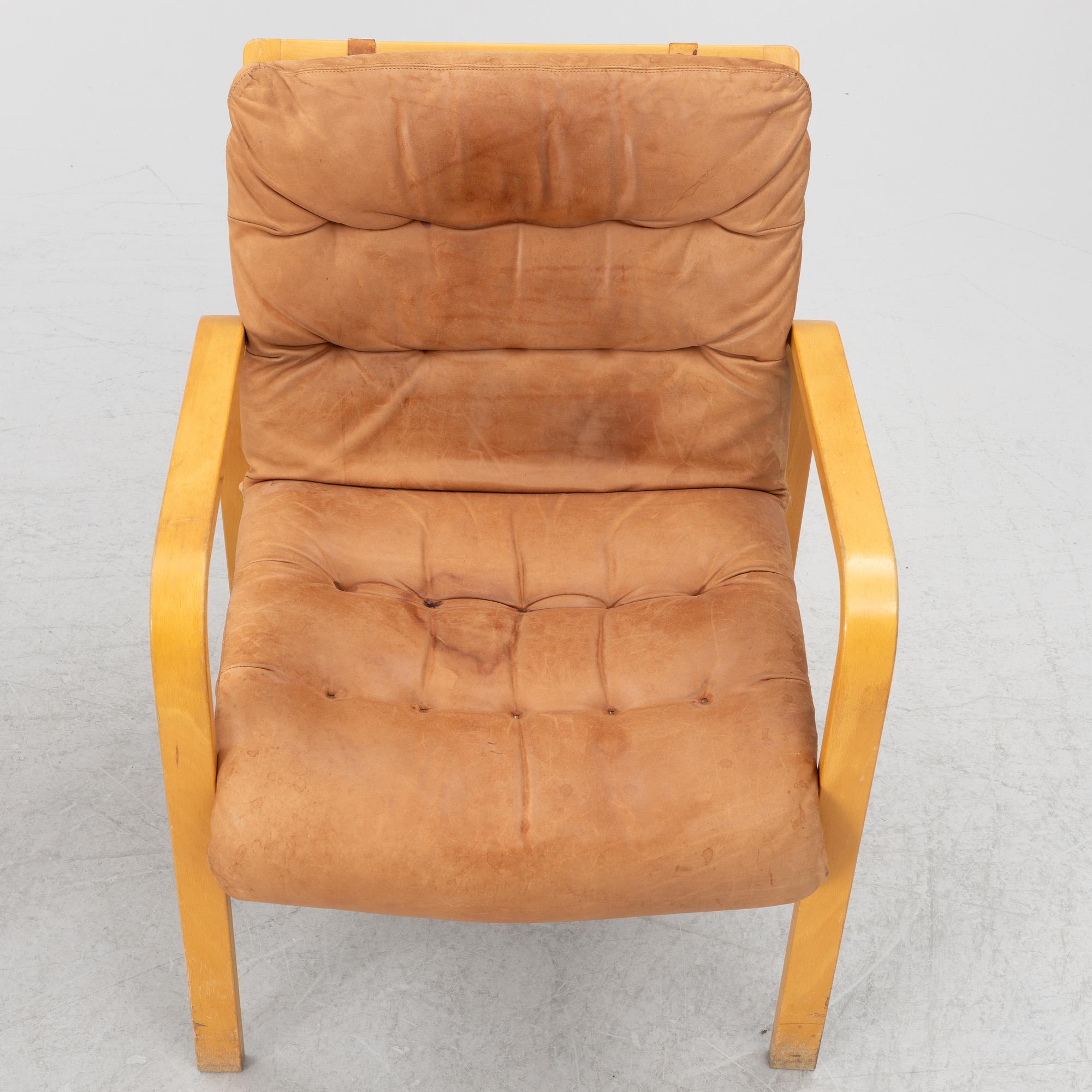 Armchairs, a pair, Duxiana "Cosmos", Ruud Ekstrand for DUX.