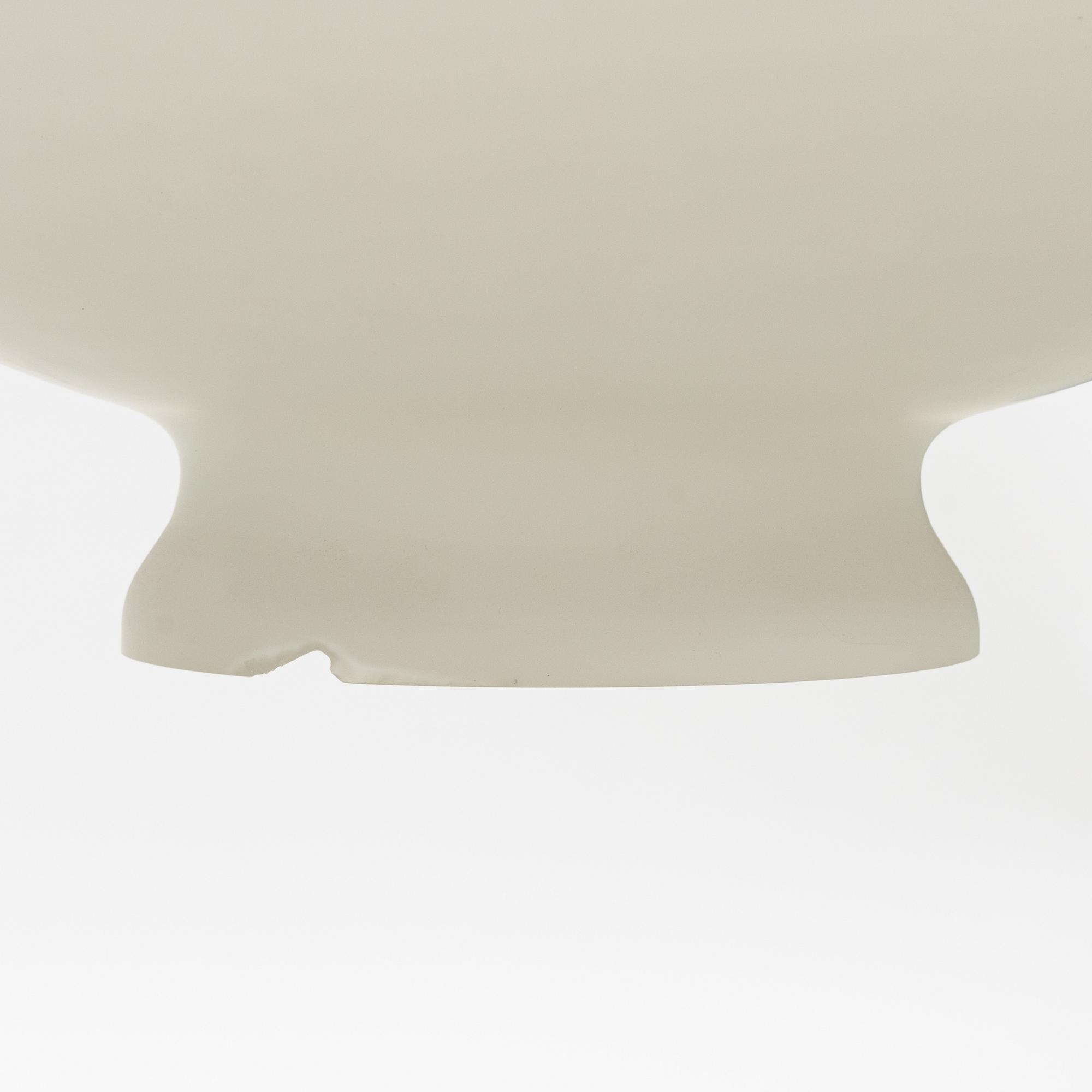 A glass ceiling light, second half of the 20th Century.