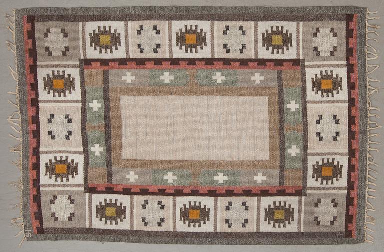 MATTA, rölakan, monogramsignerad IS (Ingegerd Silow). Ca 237 x 169 cm.