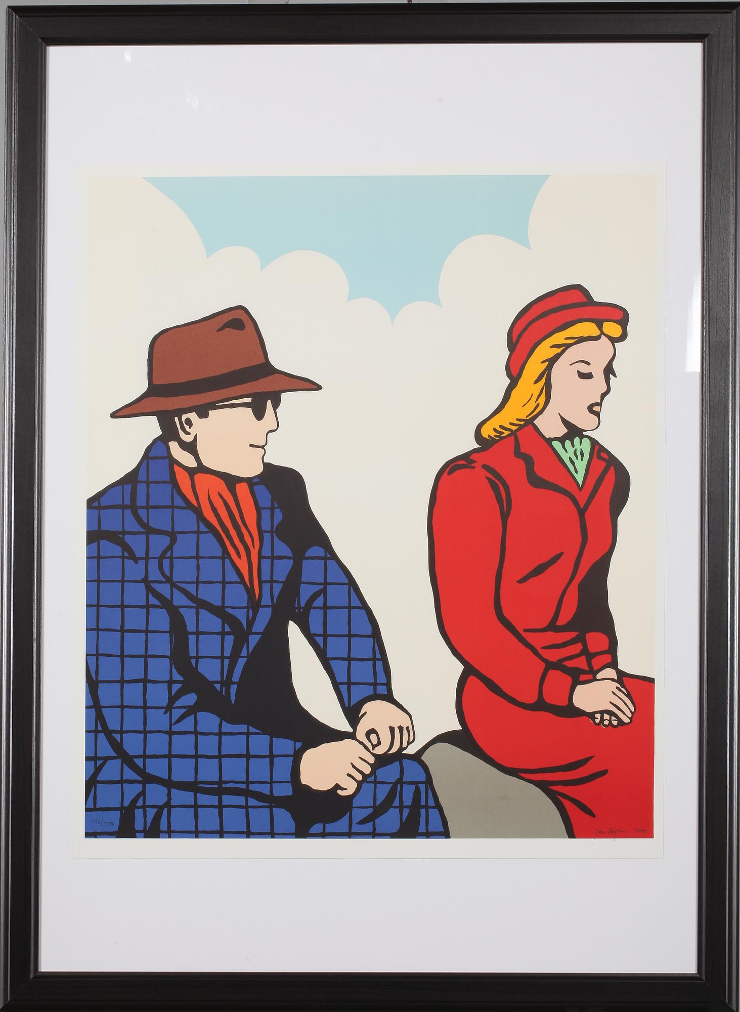 JAN HÅFSTRÖM, färglitografi, signerad samt numrerad 446/2000. 2003.