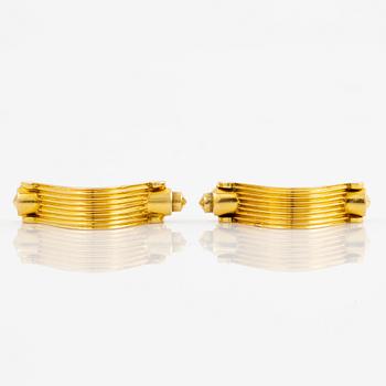 Cufflinks, a pair, 14K gold.