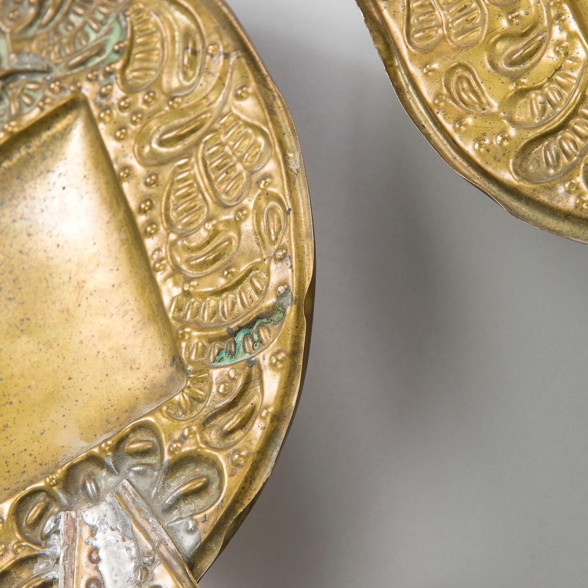 Paavo Tynell, lampettipari, malli MD 9, Taito 1930-luku.