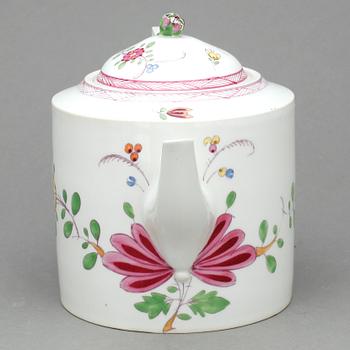 TEKANNA, porslin, empire, Meissen, 1800-talets första hälft.