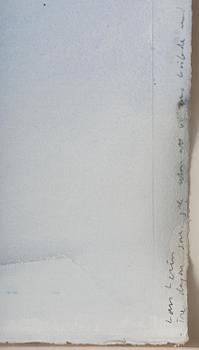 Lars Lerin, Untitled.