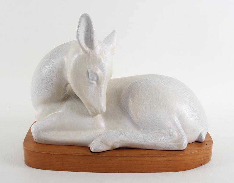 FIGURIN, stengods. Gunnar Nylund, Rörstrand, numr 200/115.