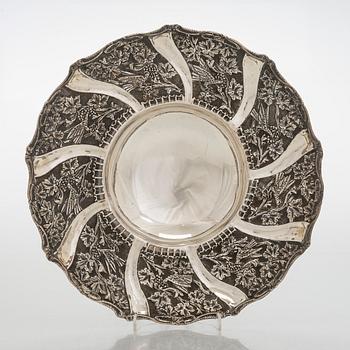 Bowl, silver (900), possibly Middle East, 20th century.