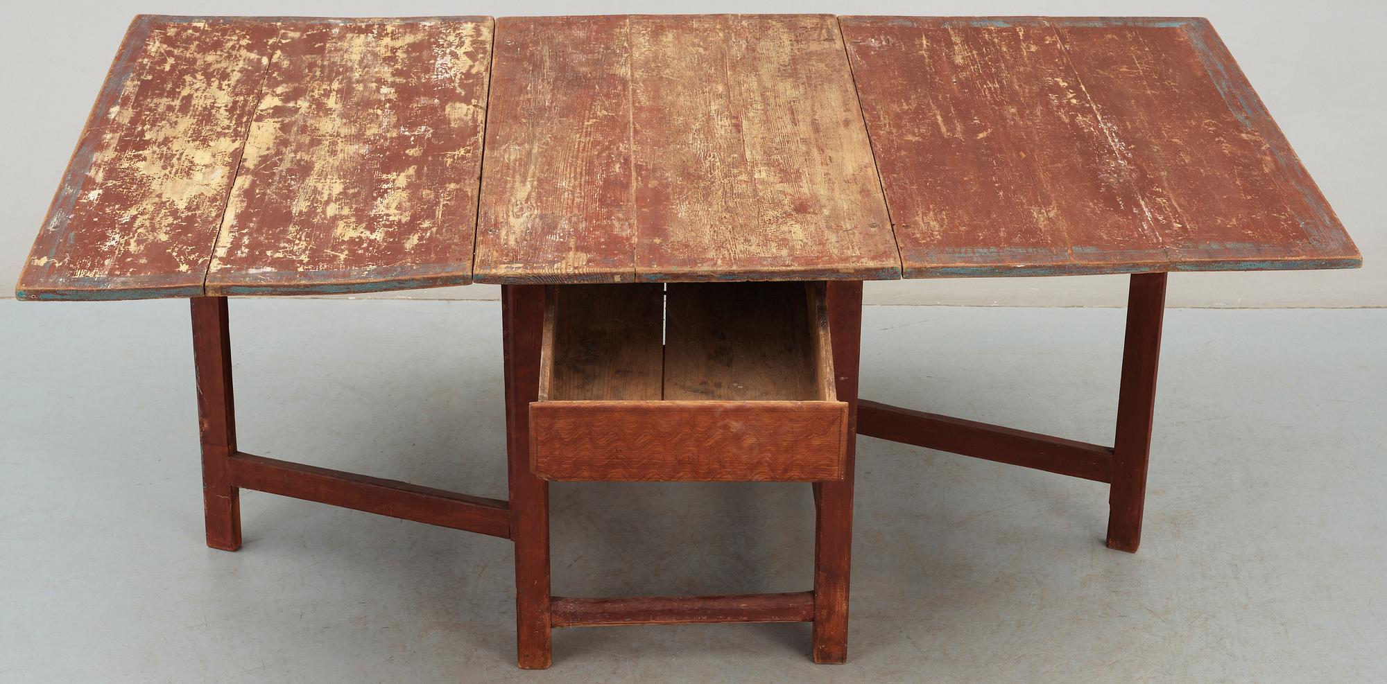 SLAGBORD, allmoge, 1800-tal.